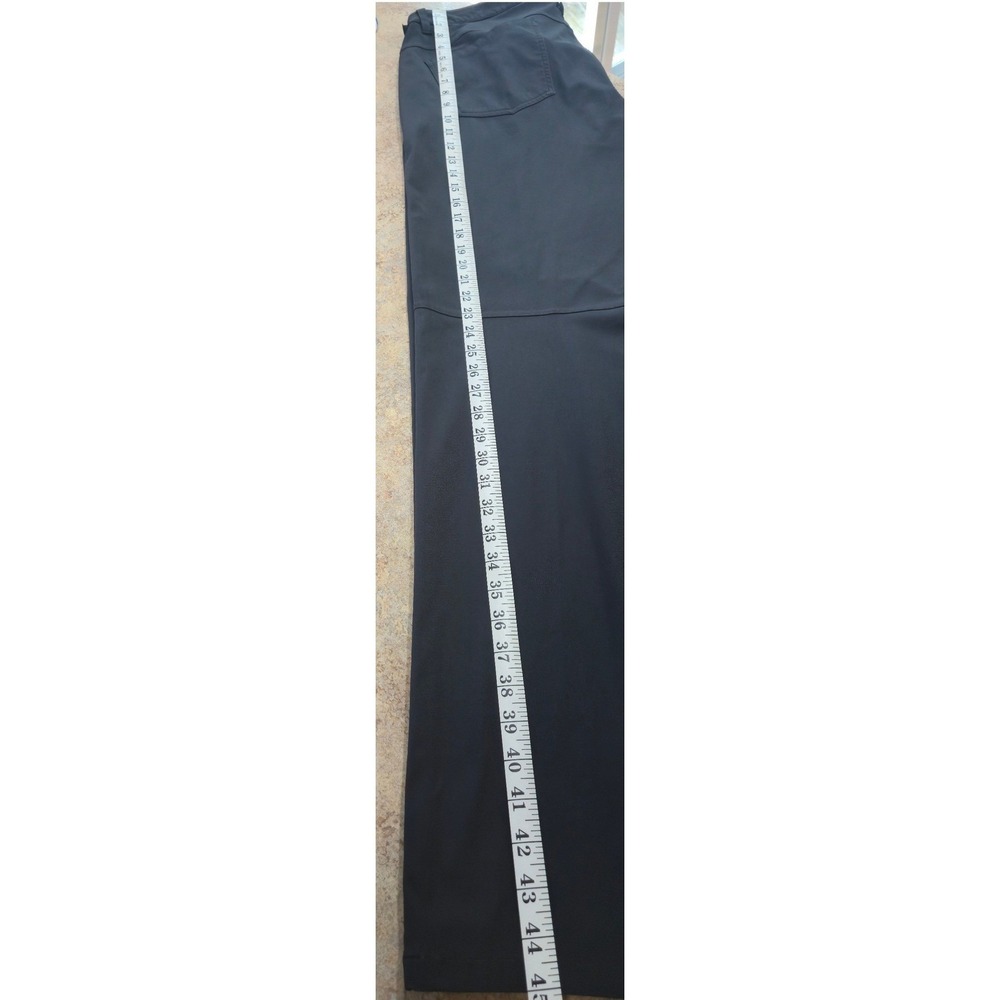 Lululemon ABC Pants Mens 36x33 Gray Slim Warpstreme 5 Pocket Trousers Flaw - Picture 7 of 16